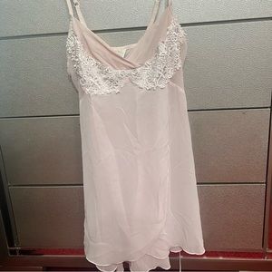Babydoll lingerie slip dress